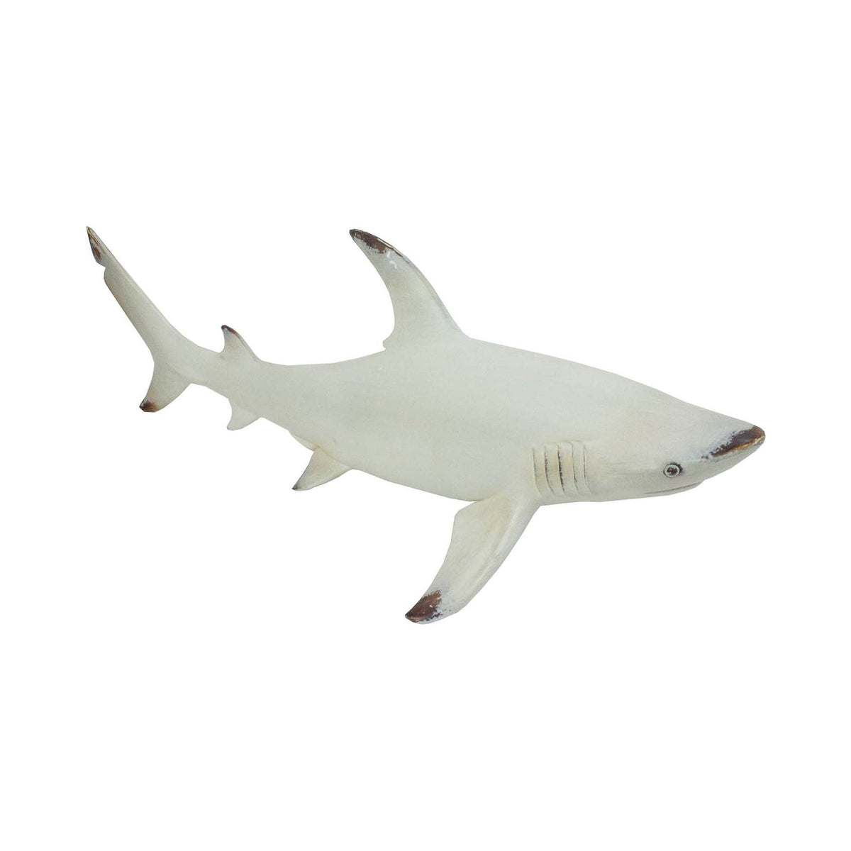Shark Sculpture – Antique White
