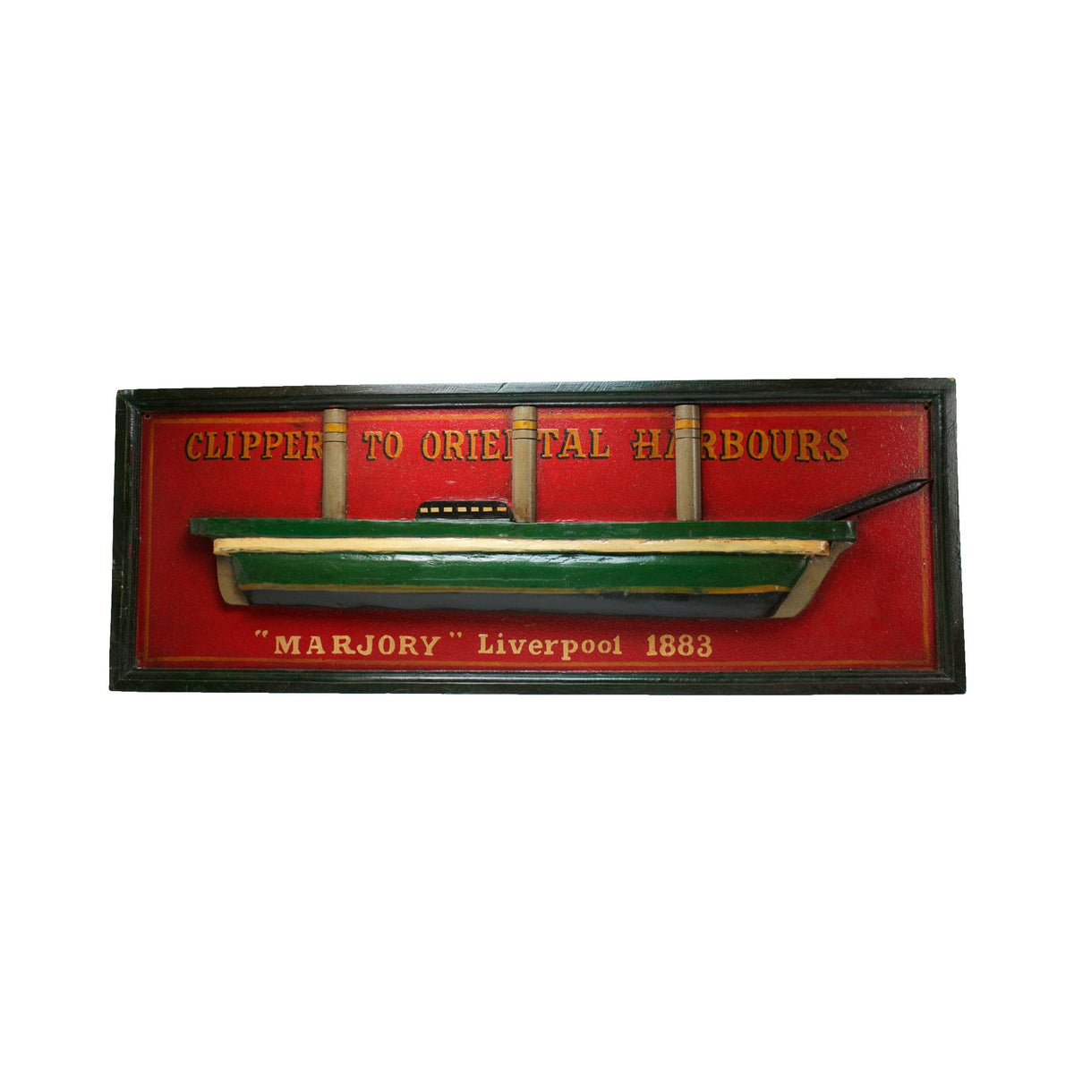 Clipper Half Model Pub Sign-