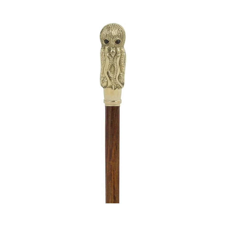 Octopus Walking Stick – Brass (Min. 2)