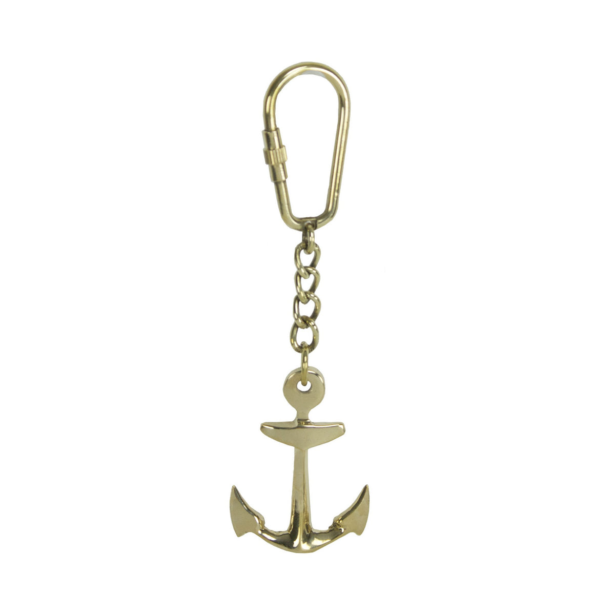 Anchor Key Chain – Brass (Pkg. 4)