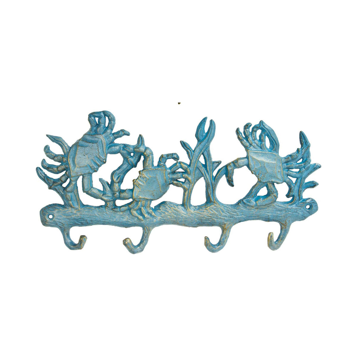 Sea Life Key Rack-Blue (pkg 4)