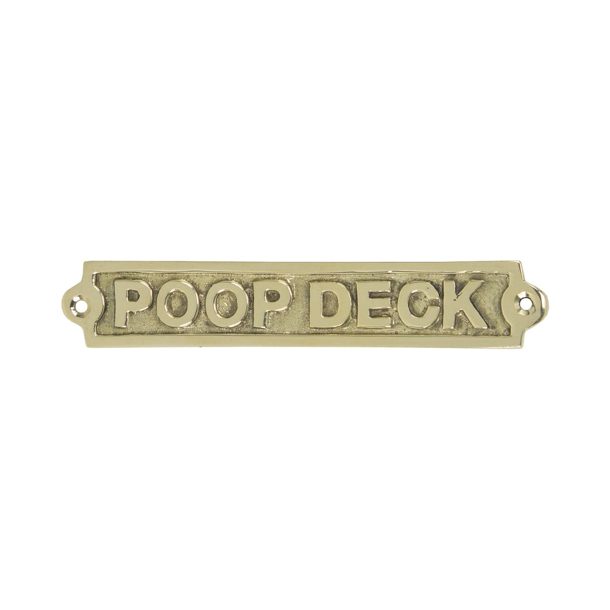 Sm. Poop Deck – Brass (Min. 2)