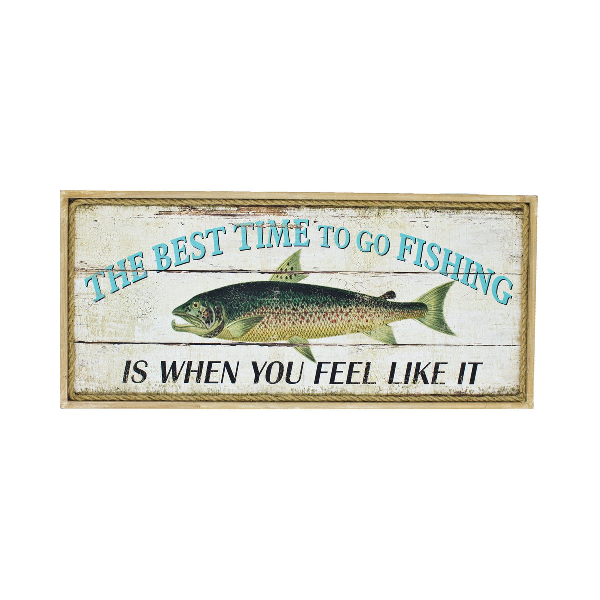 Best Time Sign – Wood