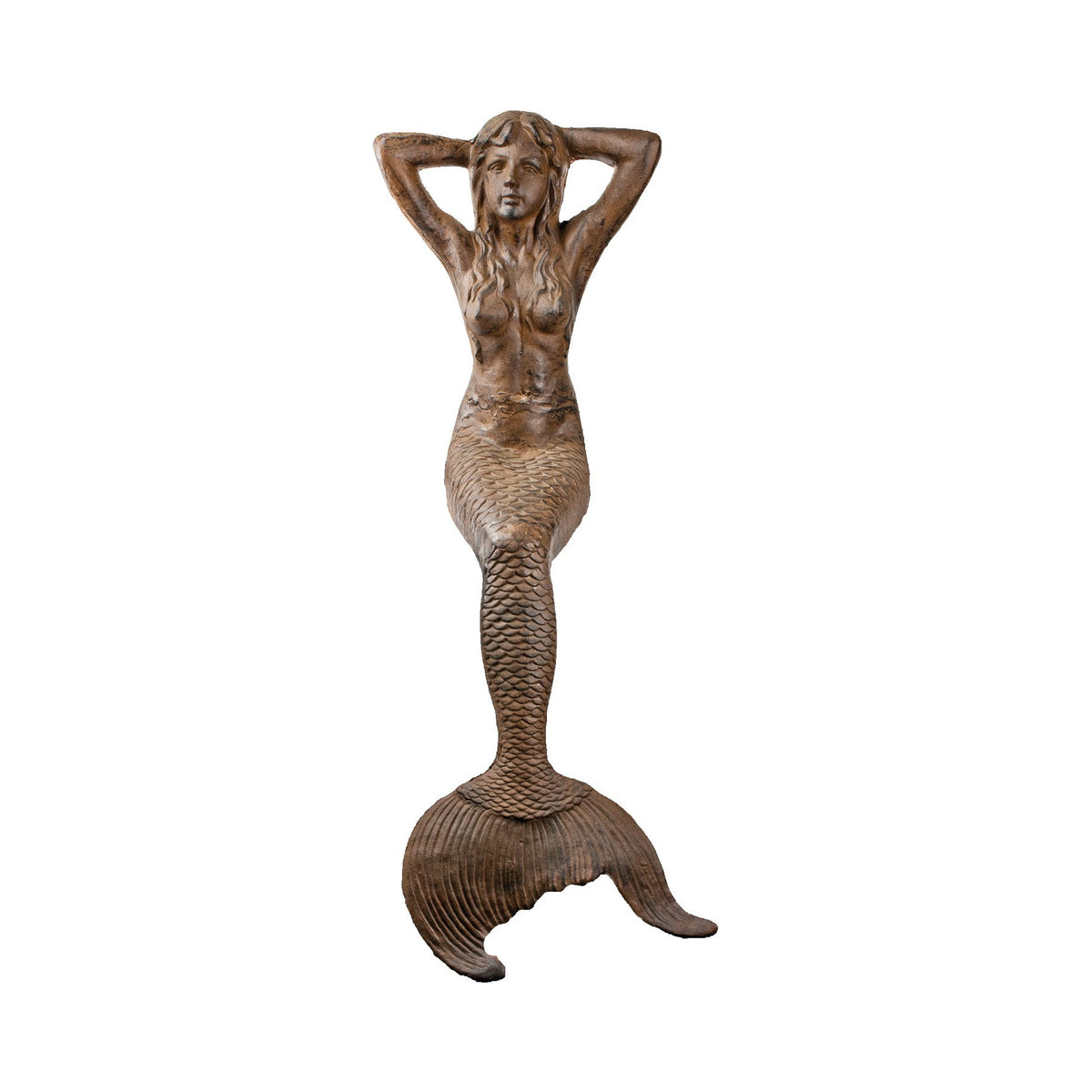 Giant Sitting Mermaid – Rust (Truck Only)