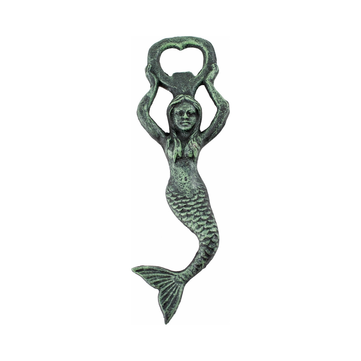 Mermaid Bottle Opener Verdigris (Pkg. 6)