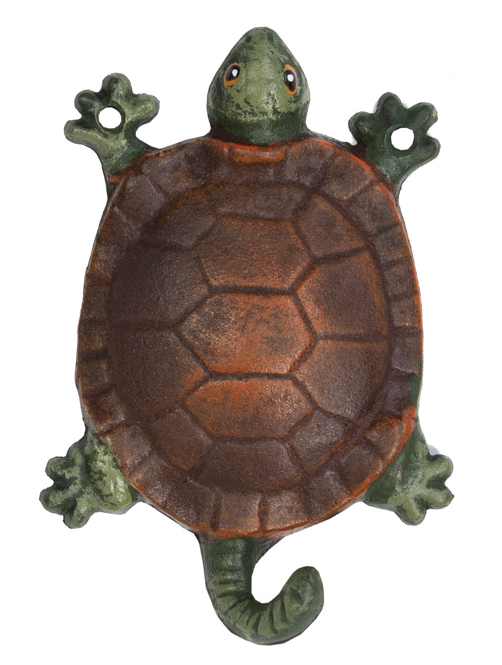 Turtle Hook – Rust & Green (Pkg.4)