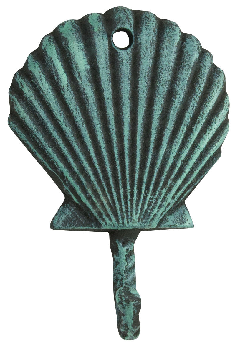 Shell Hook – Verdigris (Pkg. 6)
