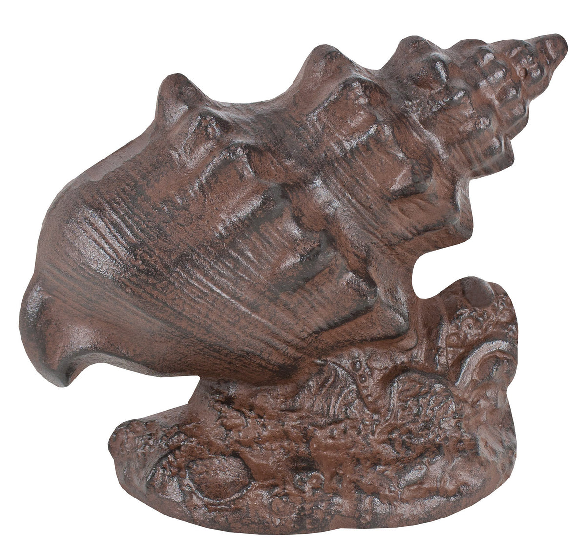 Conch Shell Doorstop – Rust