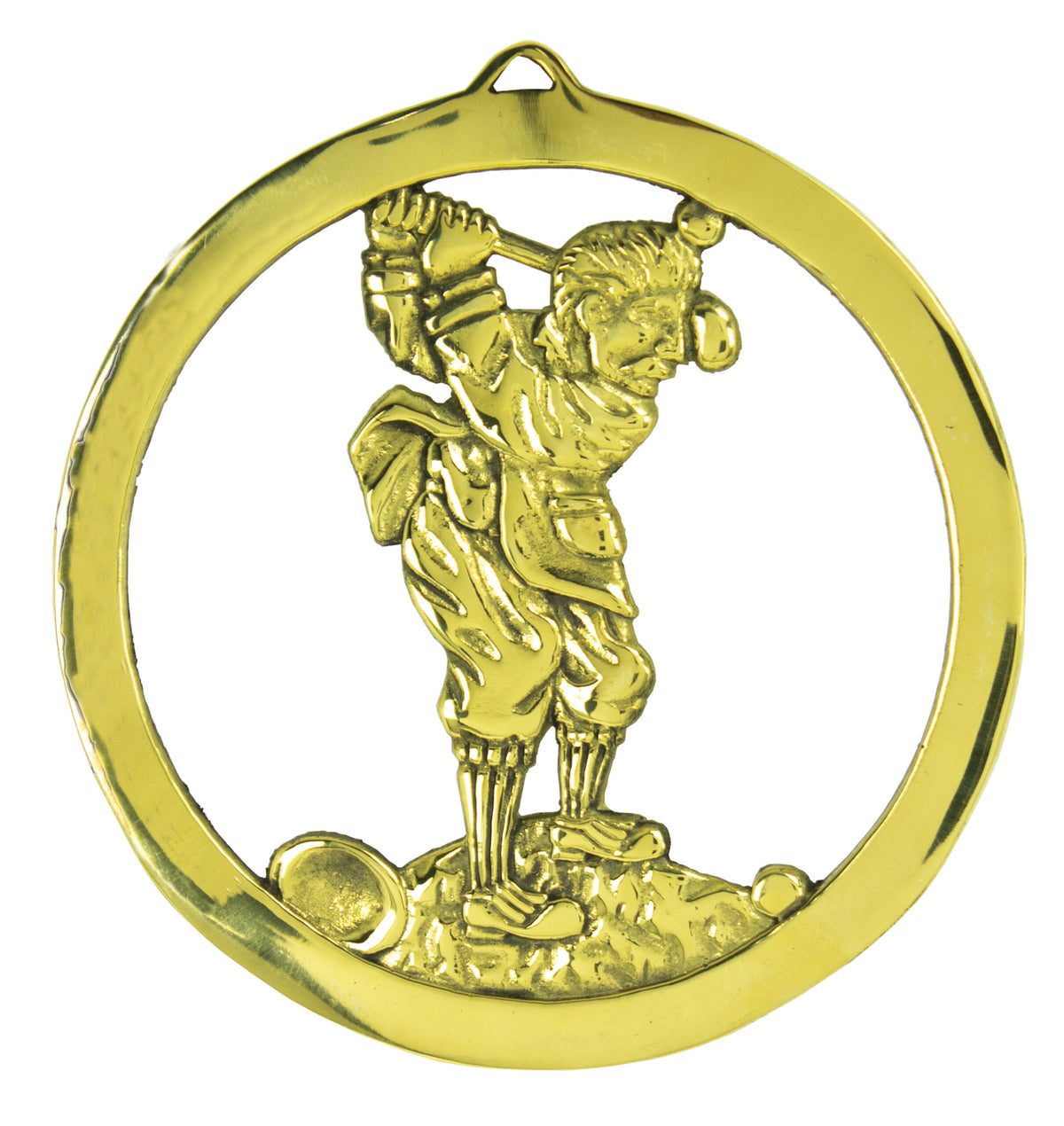 Brass Golfer Trivet –