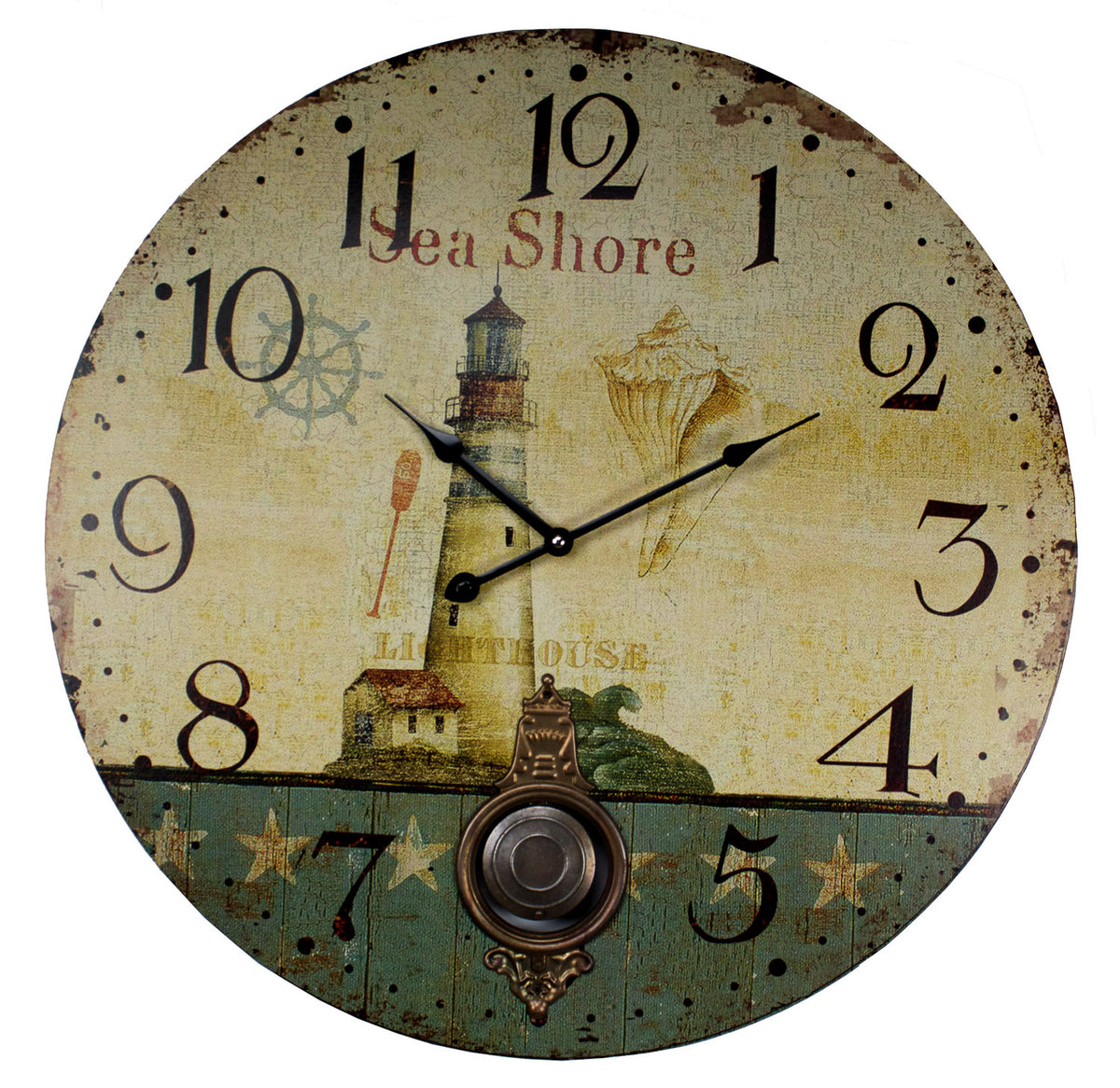Sea Shore Clock