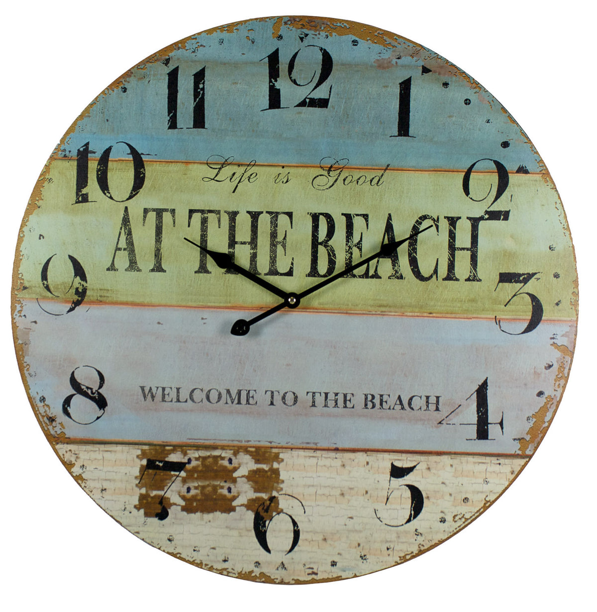 At The Beach Clock