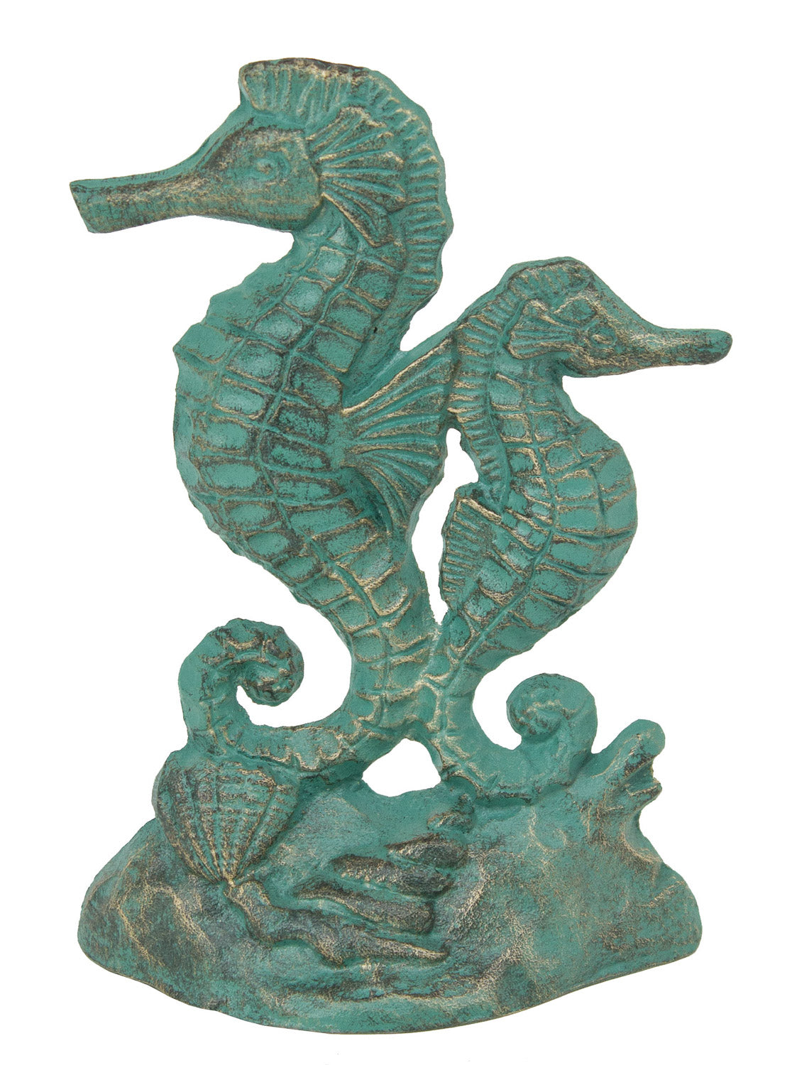 Seahorse Doorstop – Rust (pkg.4)
