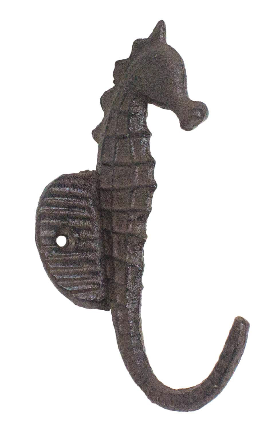 Seahorse Hook – Rust (Pkg. 6)
