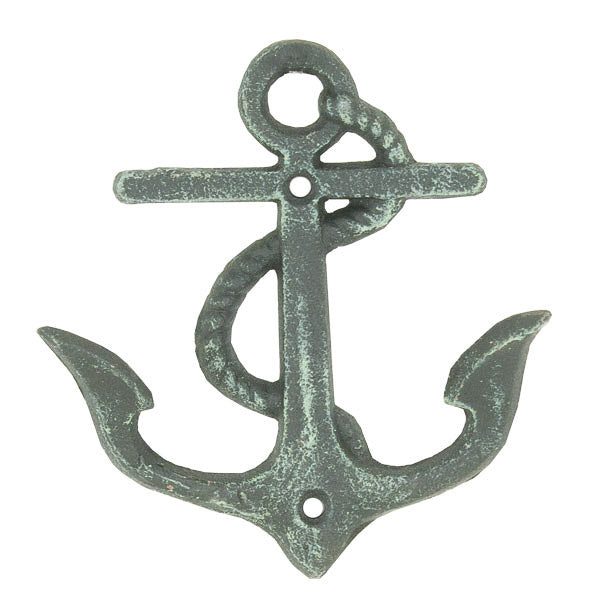 Anchor Hook – Verdigris (Pkg. 6)