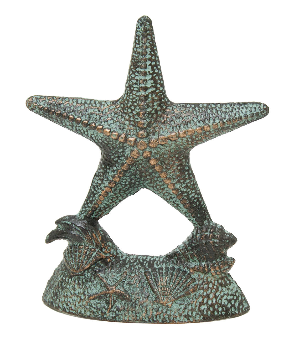 Starfish Door Stop – Verdigris (Pkg. 2)