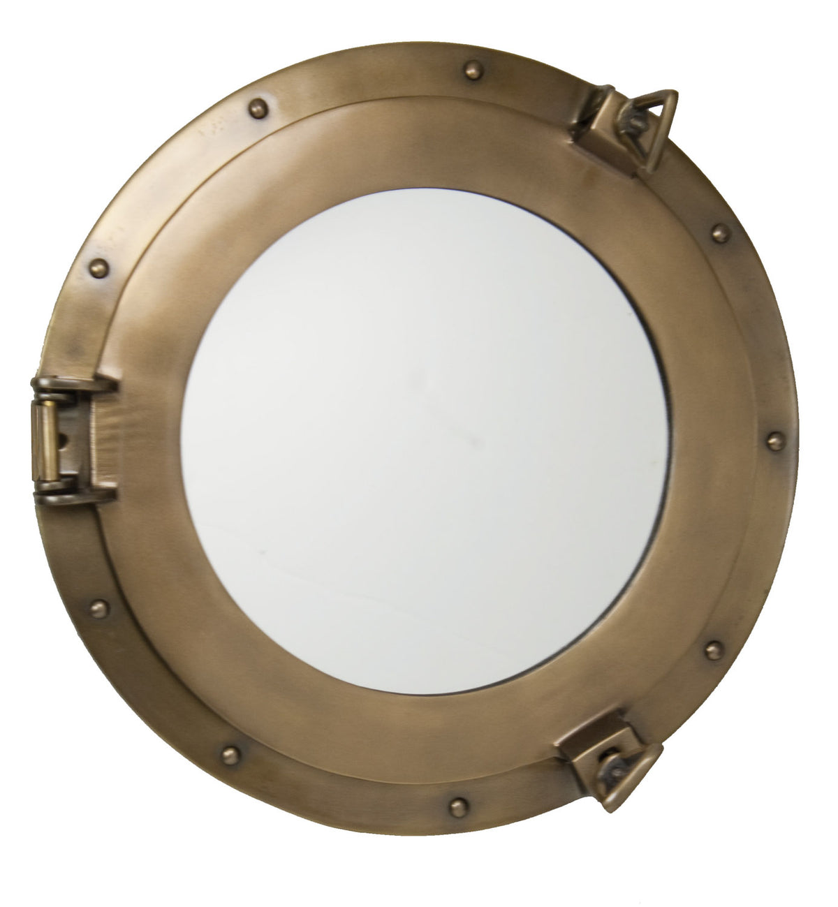 Porthole Mirror – Bronze Over Aluminum