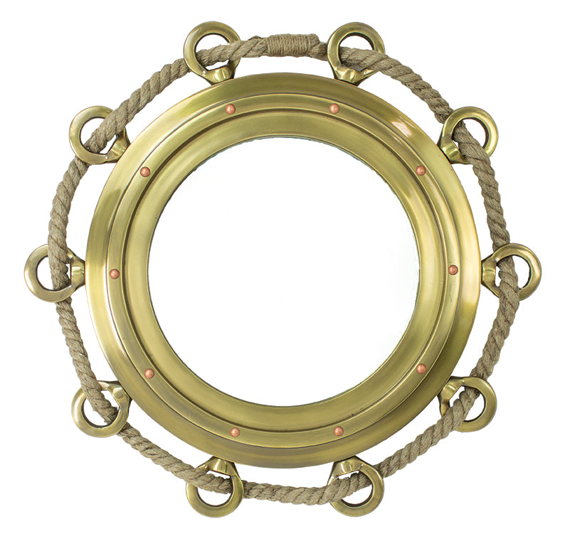 XL Porthole Mirror w/ Rope (Truck Only)