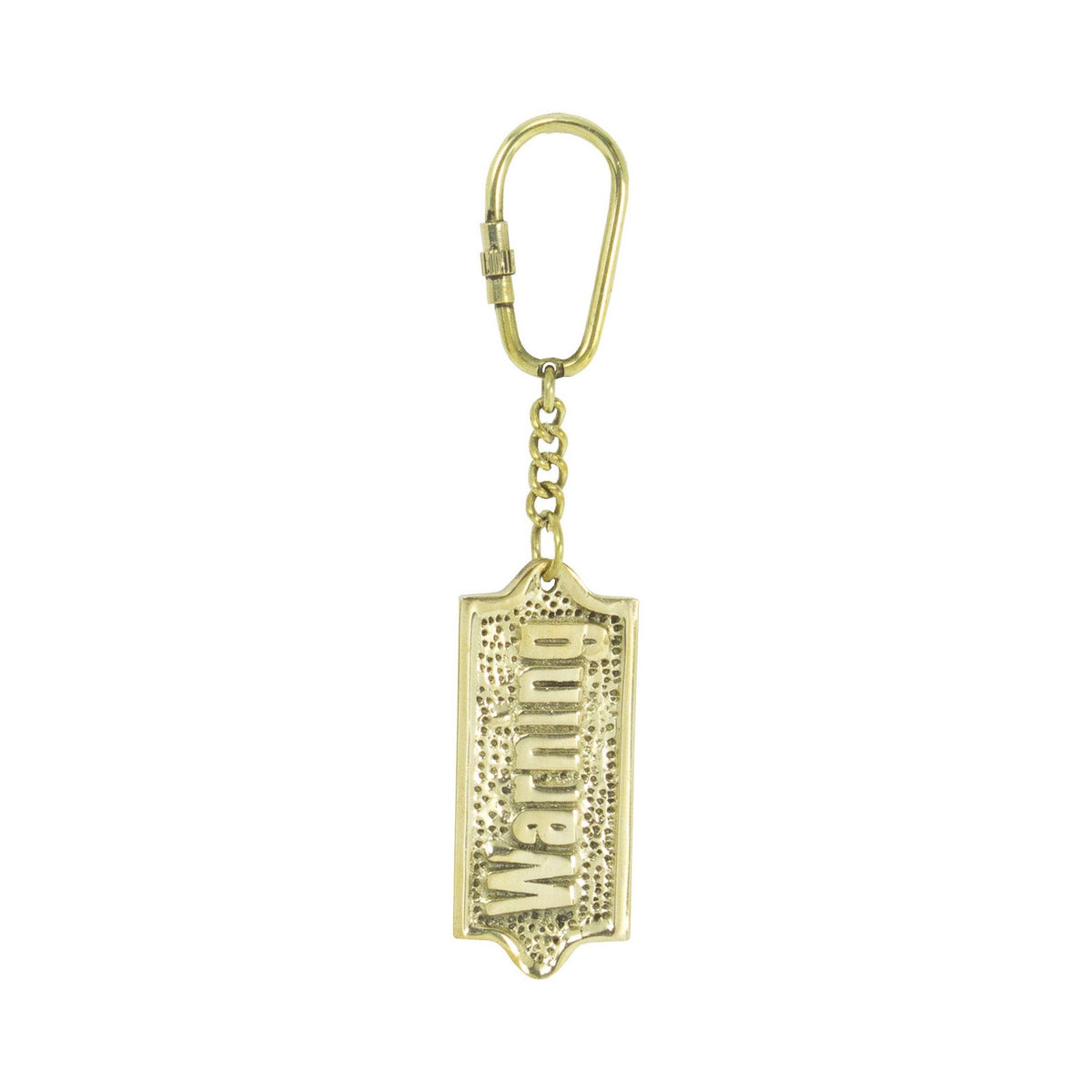 Warning Mermaids Key Chain (pkg. 4)