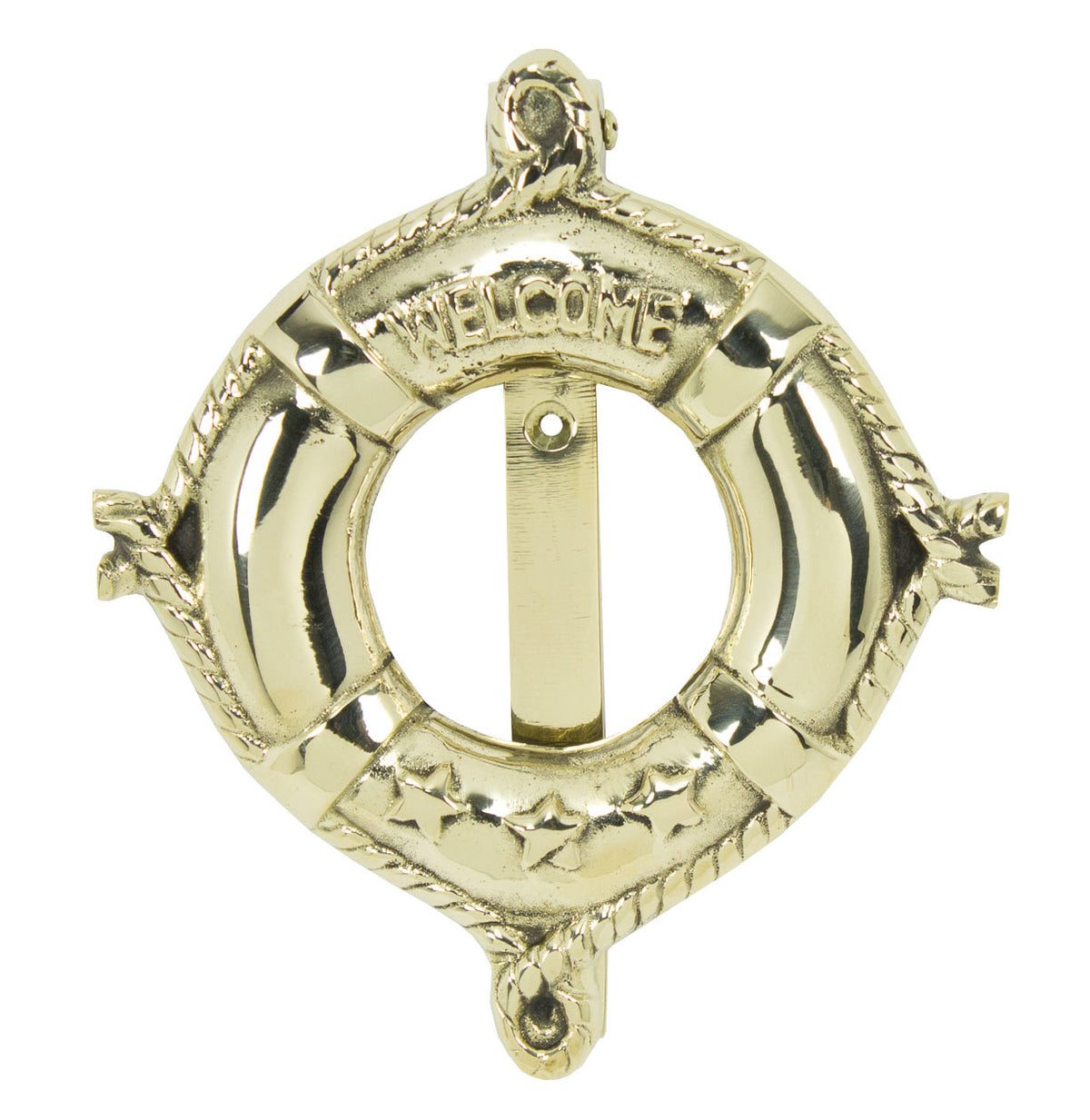 Life Ring Door Knocker – Brass