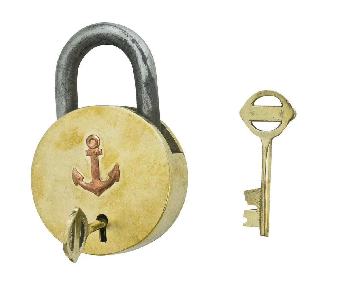 Anchor Brass Lock