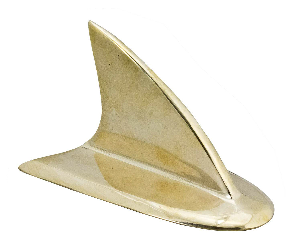 Shark Fin – Solid Brass (Pkg. 2)