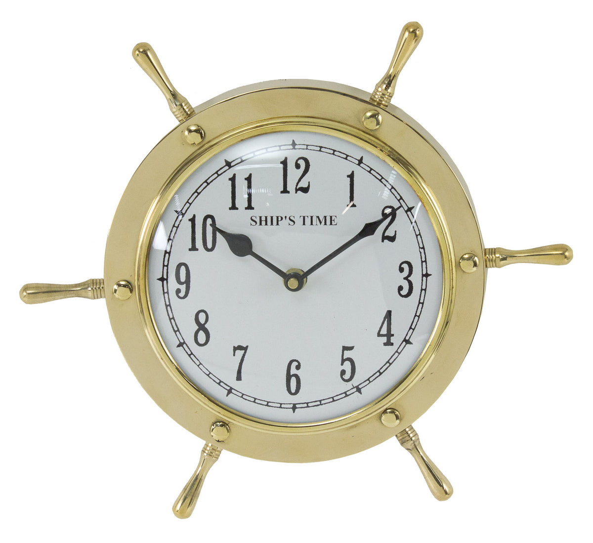 Ship’s Wheel Clock