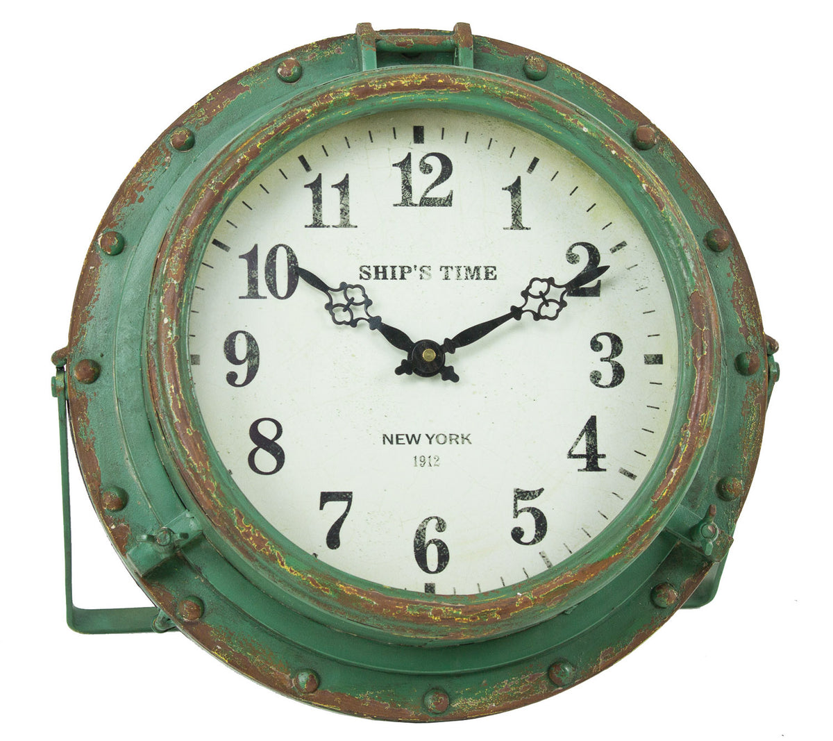 Porthole Clock – Iron