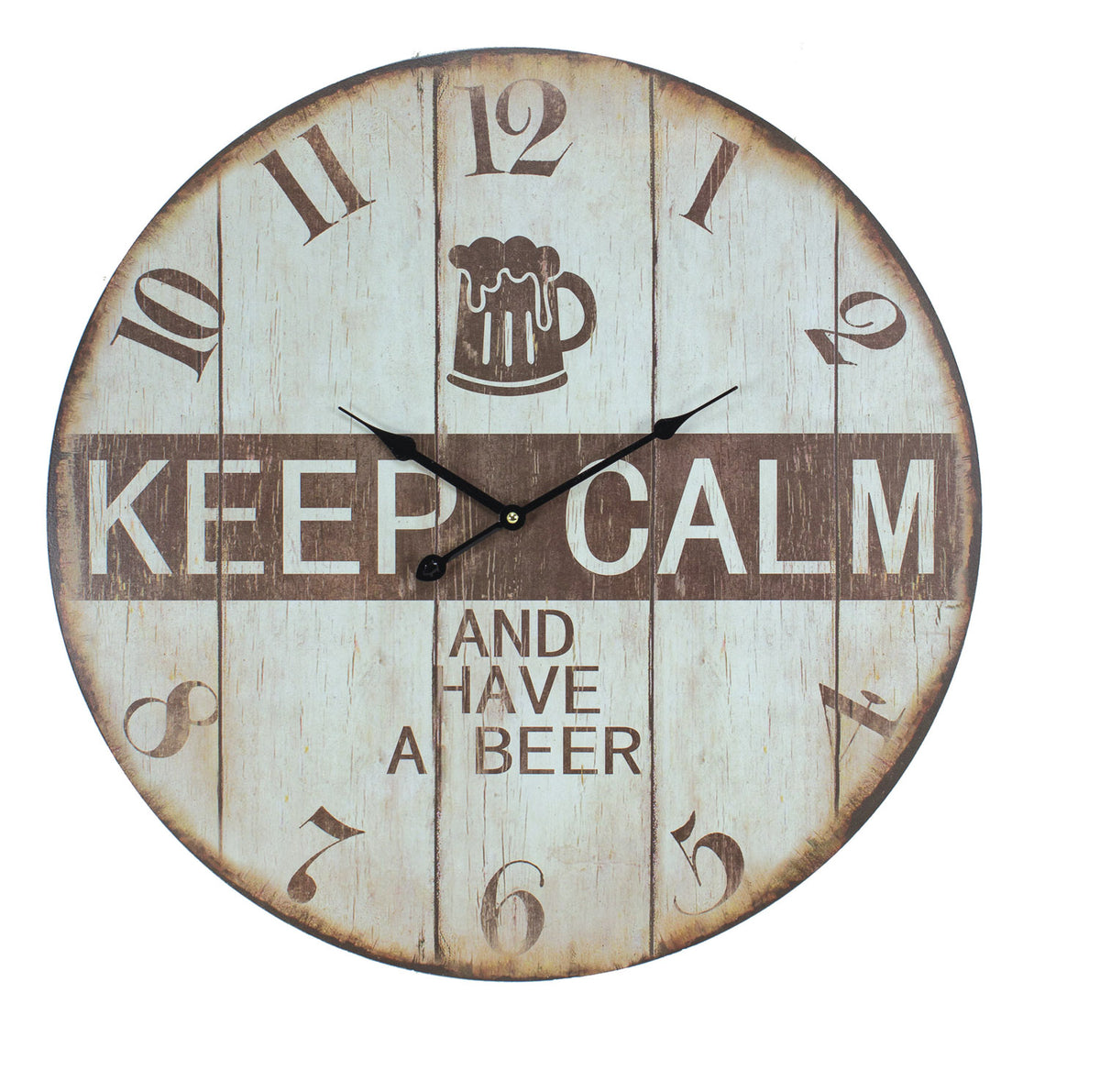 Keep Calm Clock