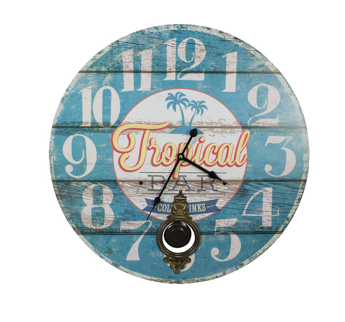 Tropical Bar Clock
