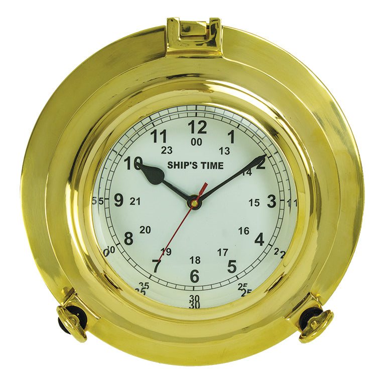 Porthole Clock 9″