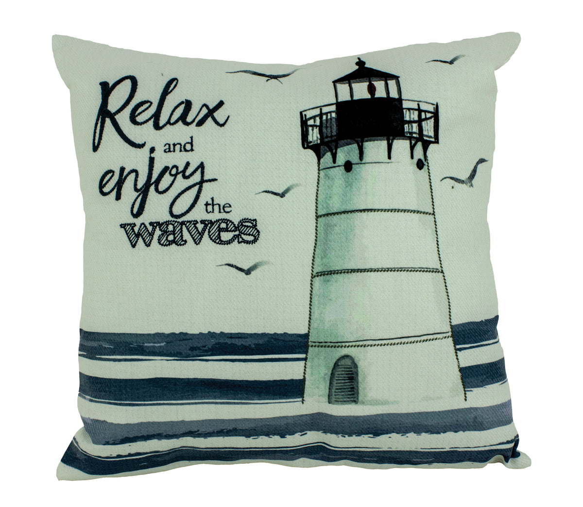 Relax Lighthouse Pillow – (Min. 2)