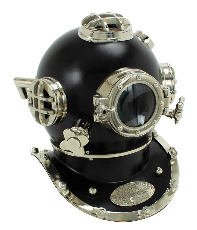 Diver’s Helmet – Black – NET