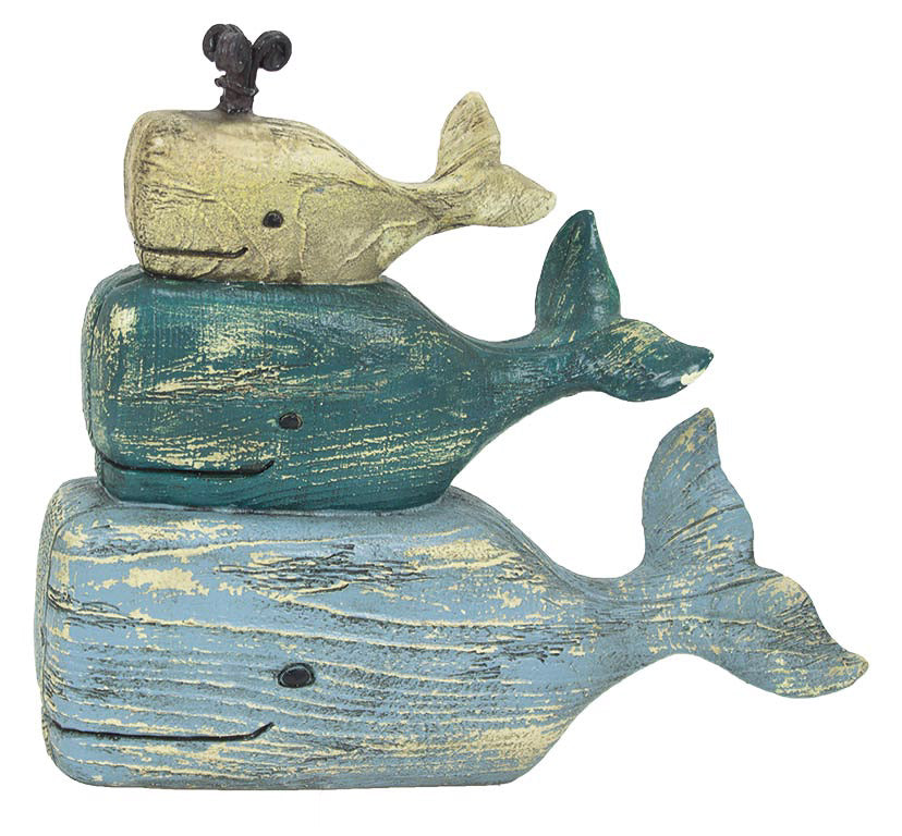 Stacking Whales – Resin (pkg. 2)
