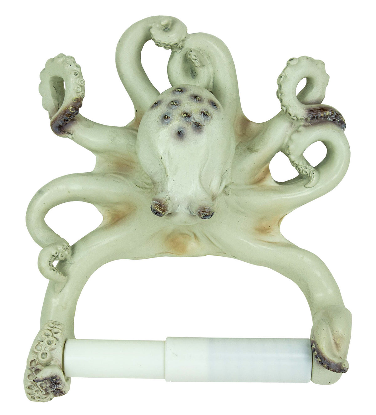 Octopus Toilet Paper Holder – Antique White