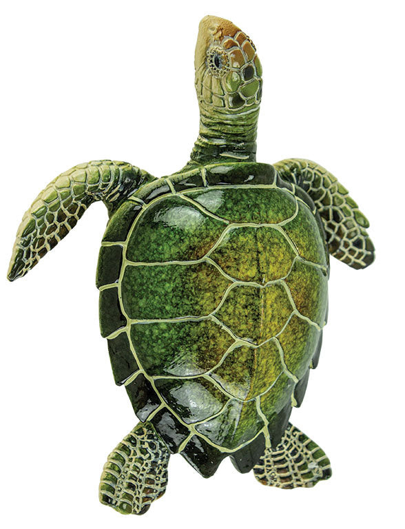 Sm. Sea Turtle Wall/Tabletop – Green (Min. 2)