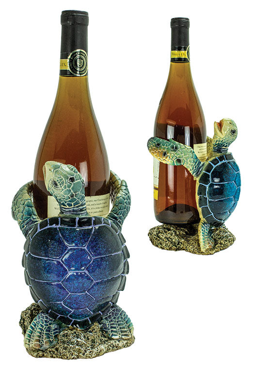 Turtle Wine Holder – Blue