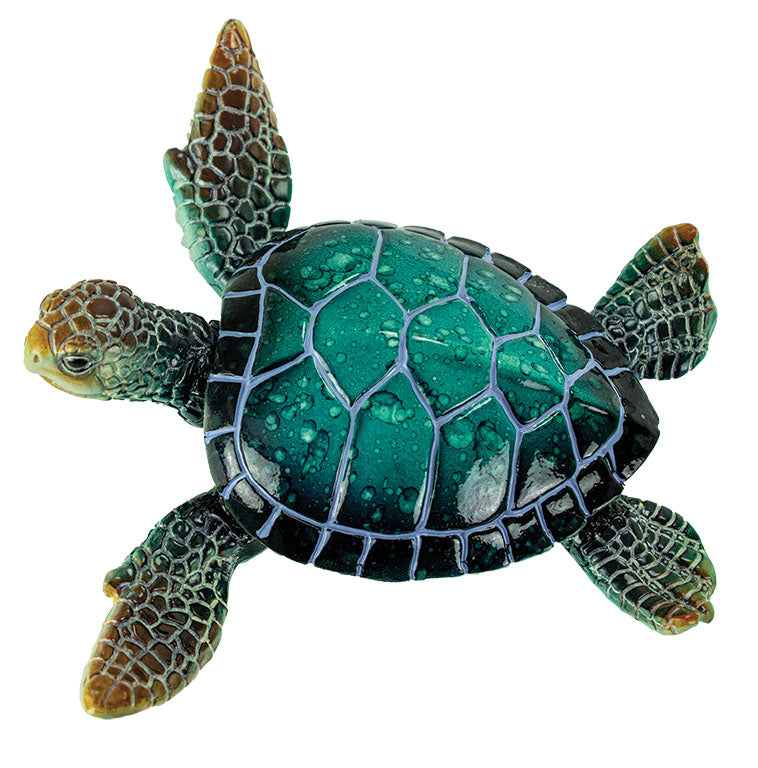 Sm. Sea Turtle Wall/Tabletop – Blue (Pkg. 6)