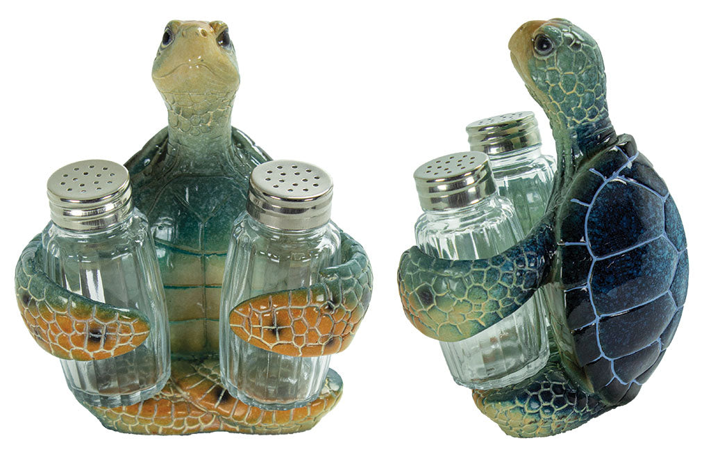 Turtle Salt & Pepper – Blue
