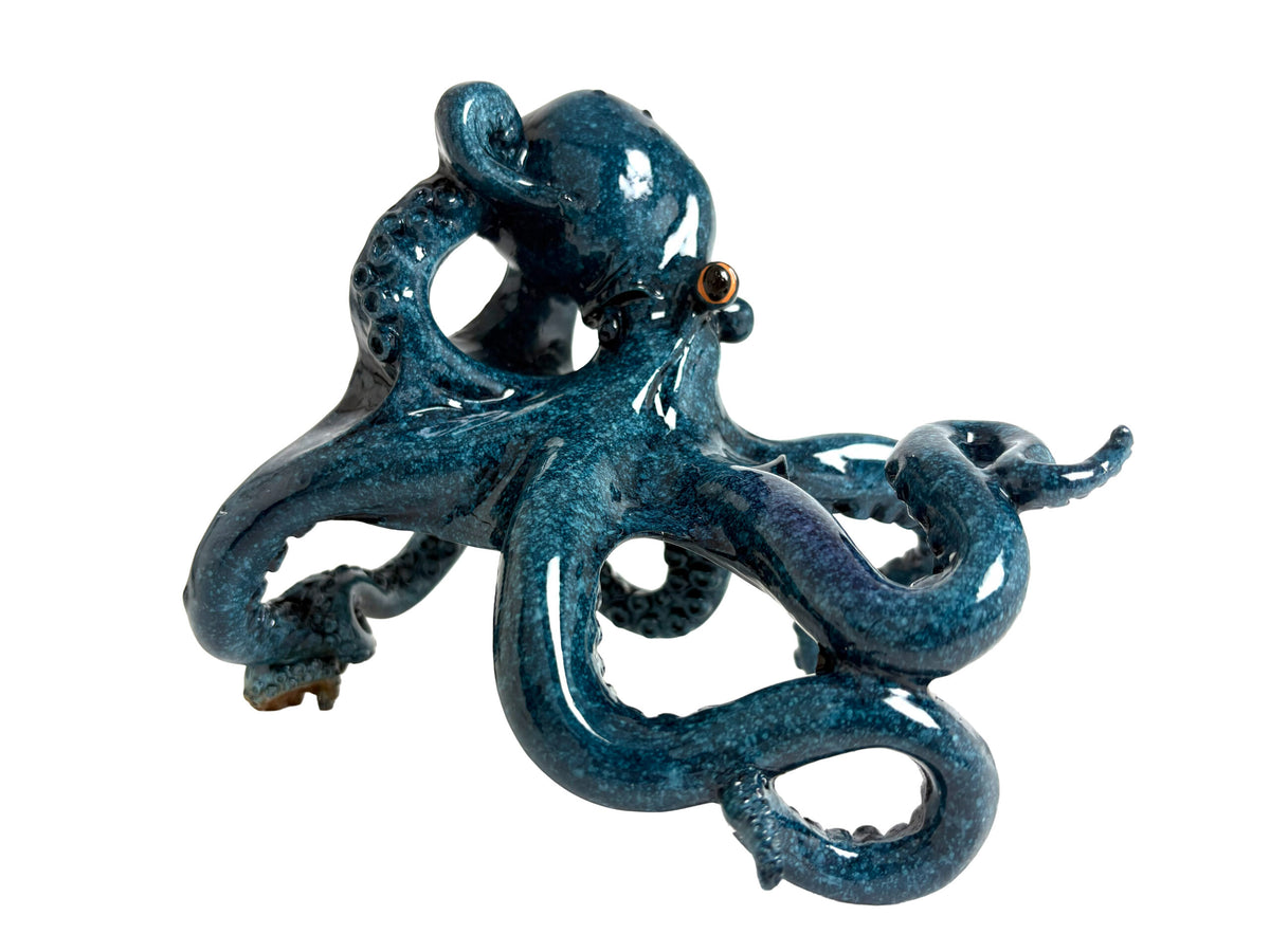Octopus Wine Holder – Blue