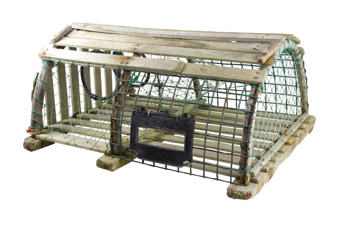 Vintage Lobster Trap – Dome Top – Wood