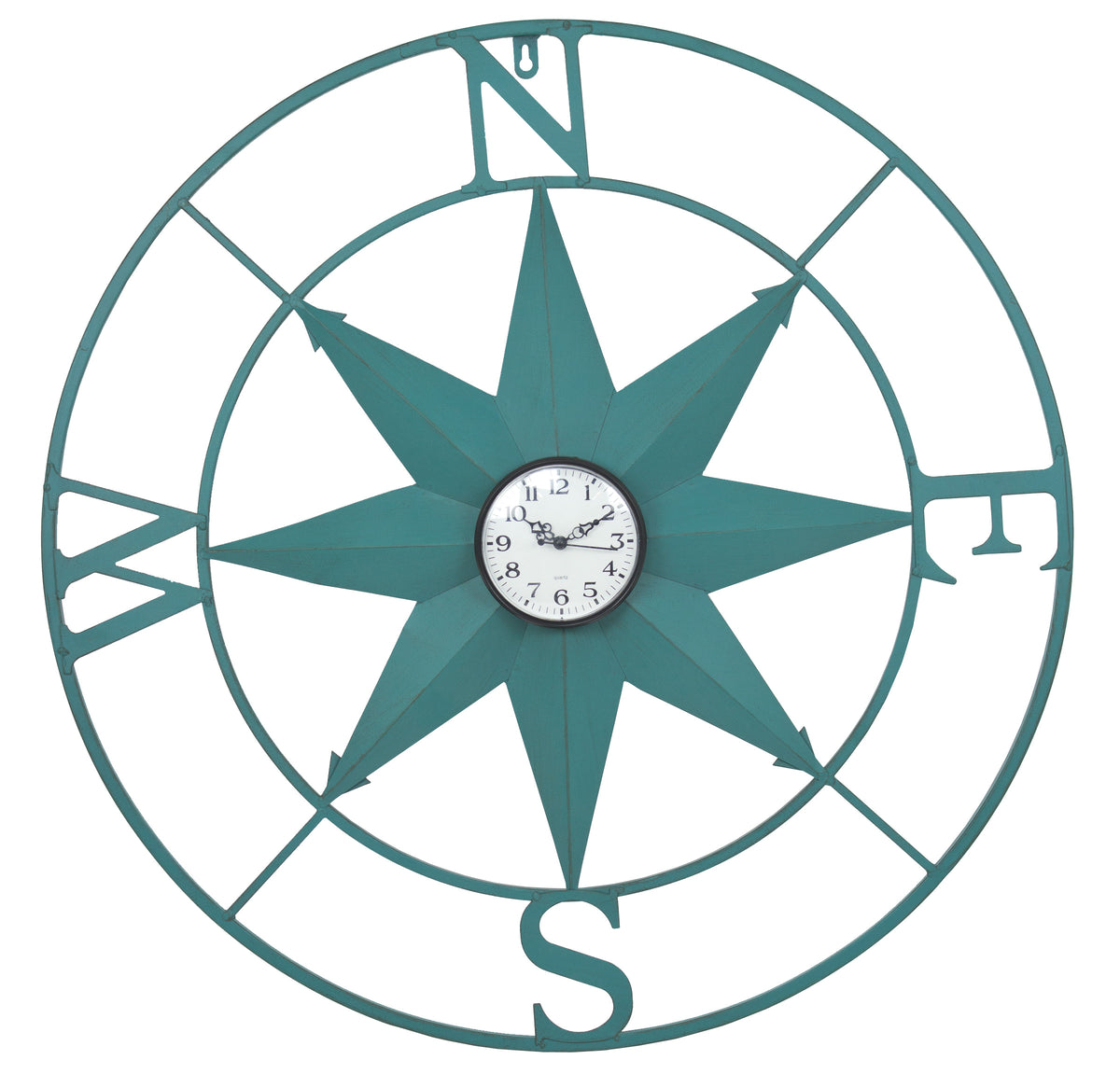 Compass Rose Clock – Tin (Pkg. 4)