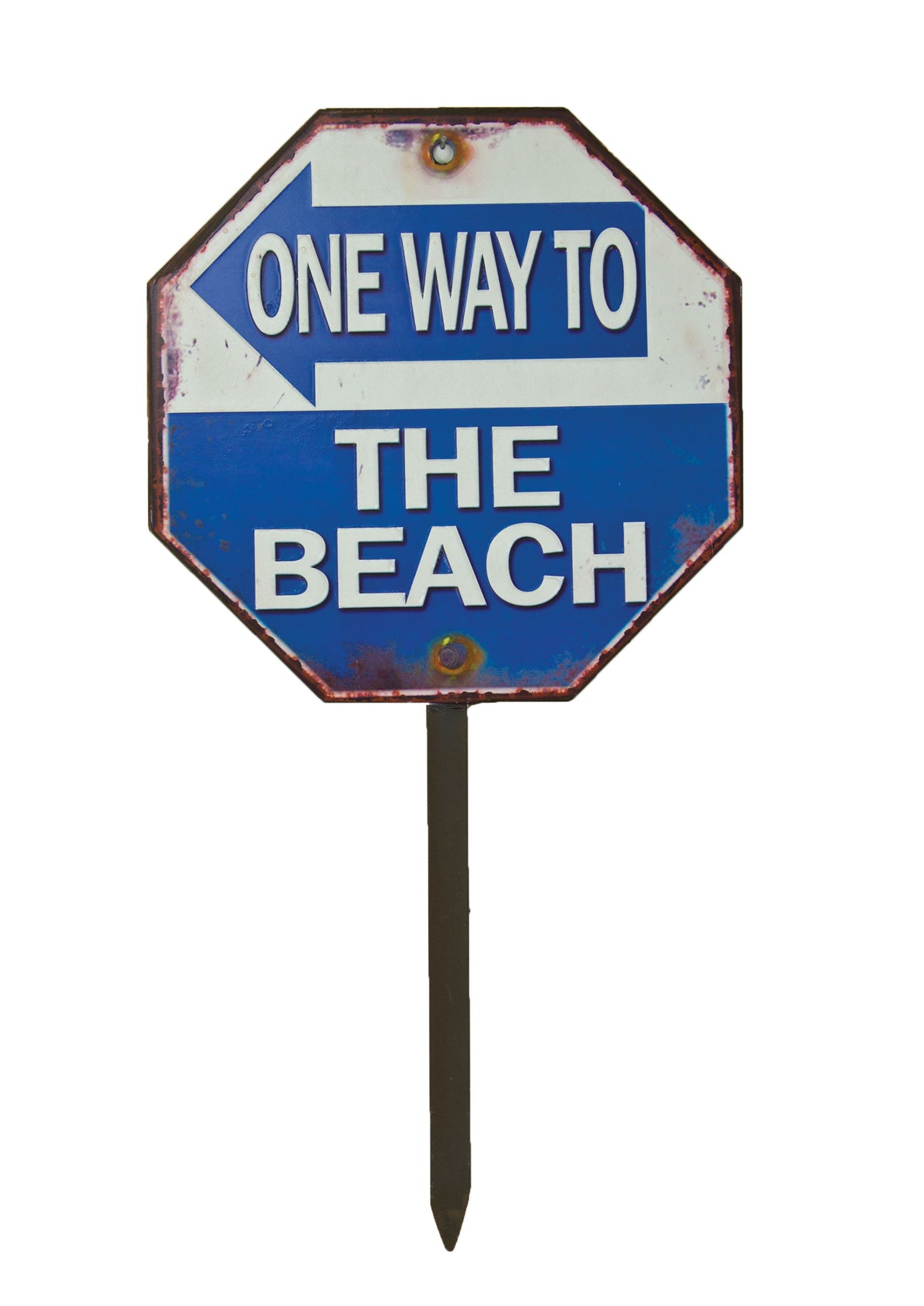 The Beach Sign – Tin (Pkg. 4)