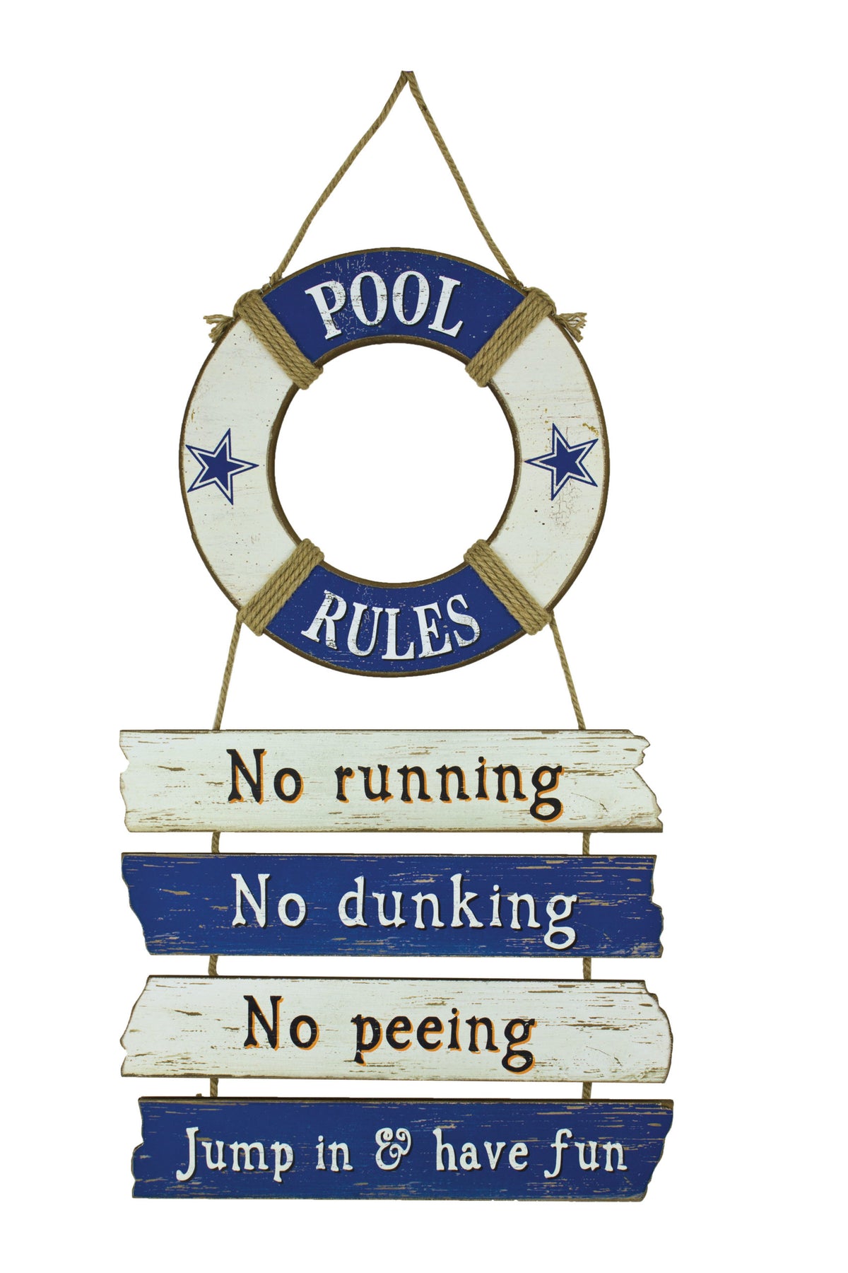 Pool Rules – Wood (pkg. 2)
