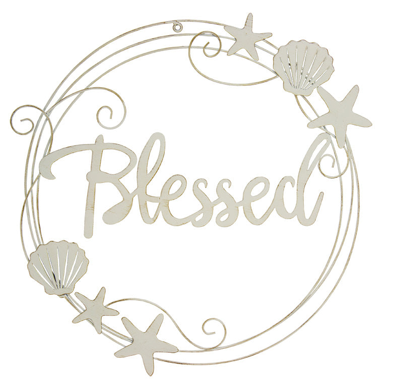 Blessed Wall Decor – Tin (Min. 2)
