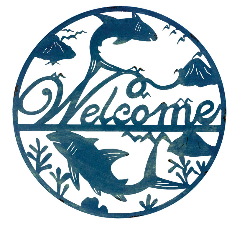 Shark Welcome Plaque – (Min. 2)