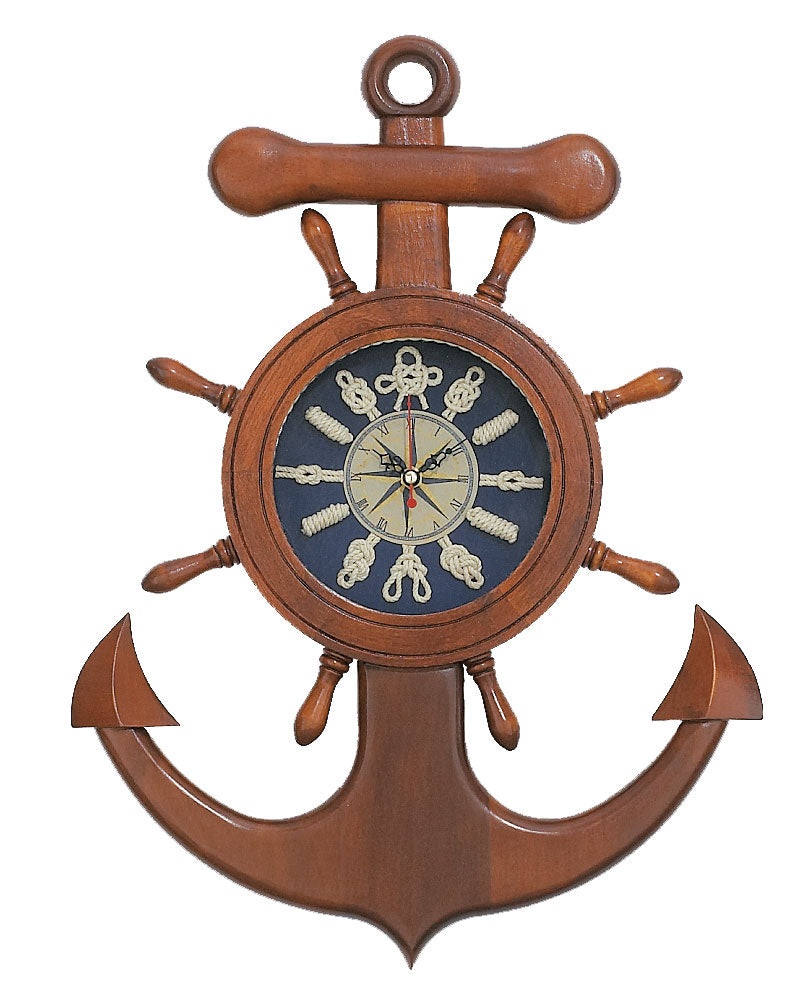 Anchor Knot Clock