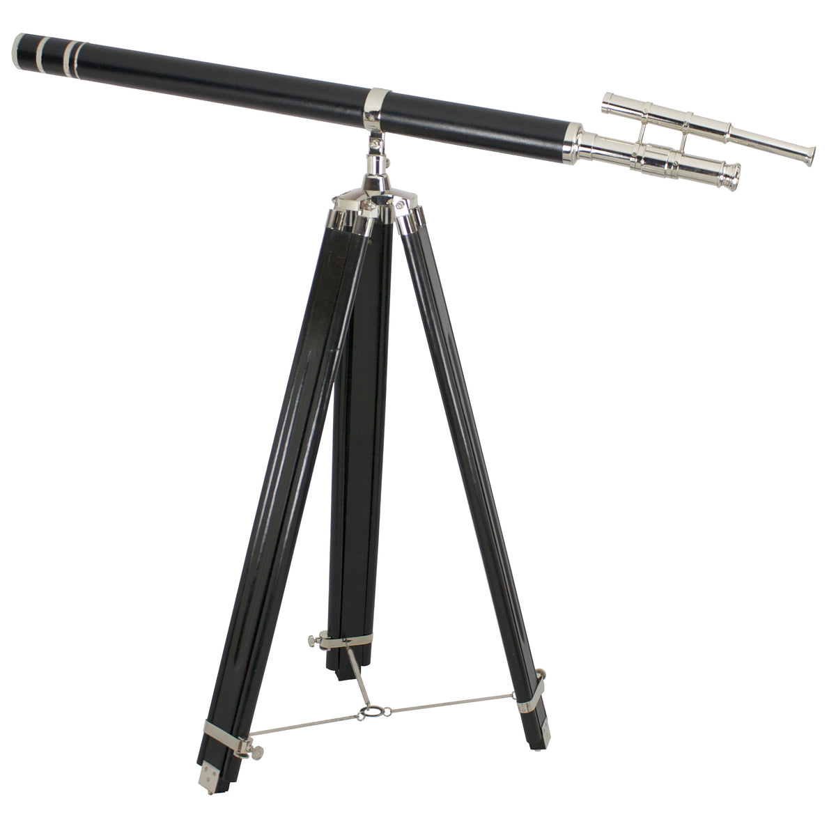 Harbor Master Telescope – Solid Brass – Nickel-