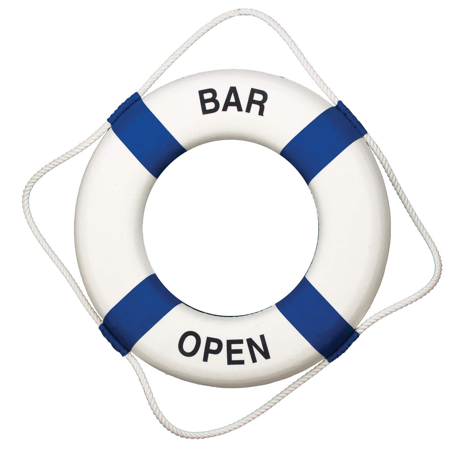 Bar Open Life Ring Pkg 4 Moby Dick Specialties