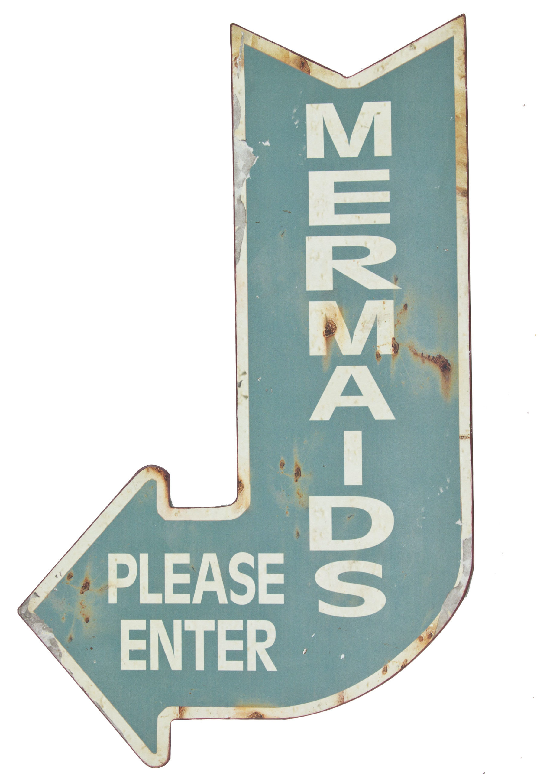 Mermaids Sign Tin Pkg 4 Moby Dick Specialties mermaids-sign-tin-pkg-4-moby-dick-specialties